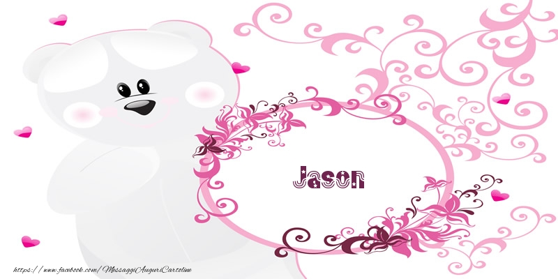 Cartoline d'amore - Jason Ti amo!