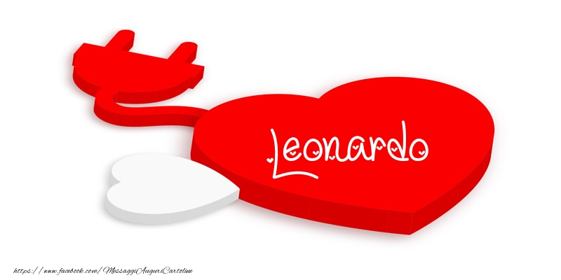  Cartoline d'amore - Cuore | Love Leonardo