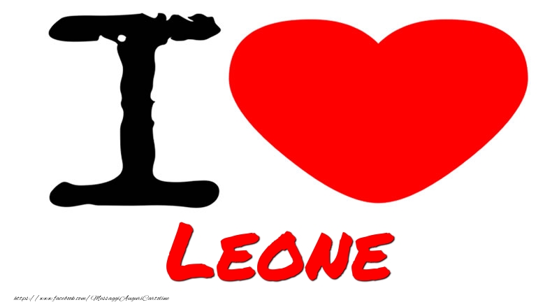Cartoline d'amore - I Love Leone