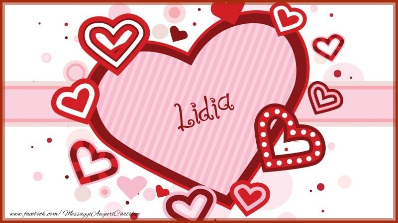  Cartoline d'amore - Cuore | Lidia