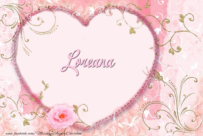 Cartoline d'amore - Cuore & Fiori | Loreana