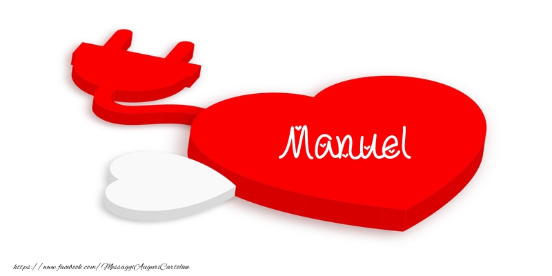  Cartoline d'amore - Cuore | Love Manuel