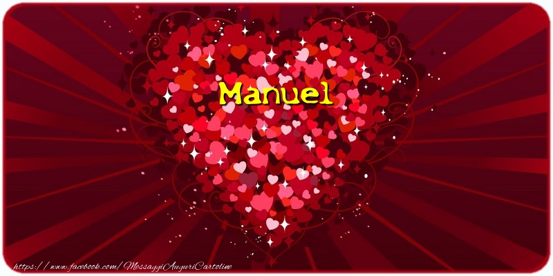  Cartoline d'amore - Cuore | Manuel