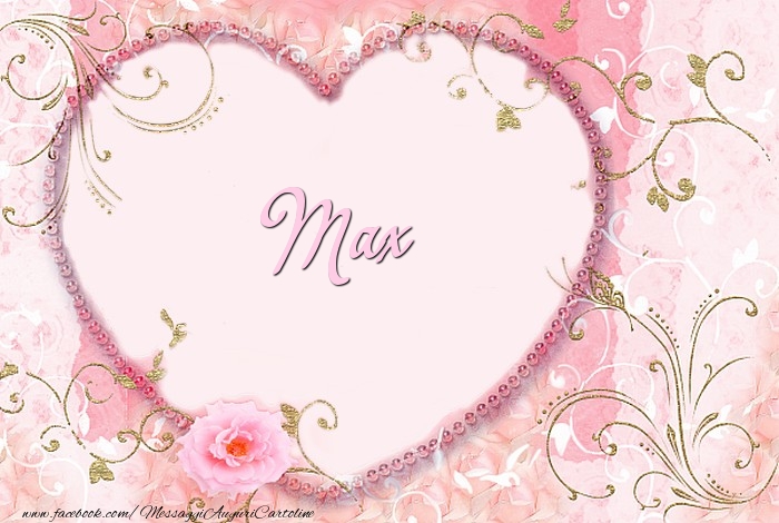  Cartoline d'amore - Cuore & Fiori | Max