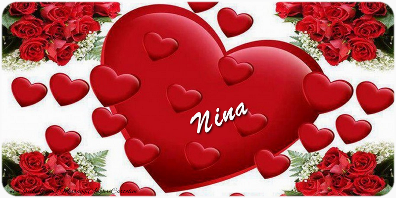  Cartoline d'amore - Cuore | Nina