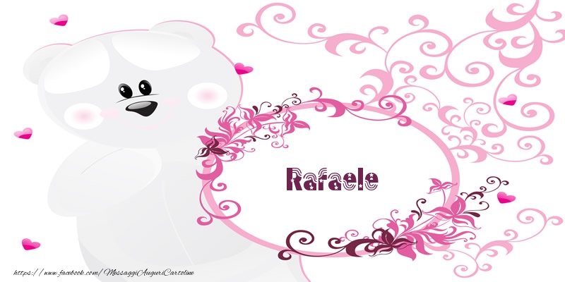 Cartoline d'amore - Fiori & Orsi | Rafaele Ti amo!