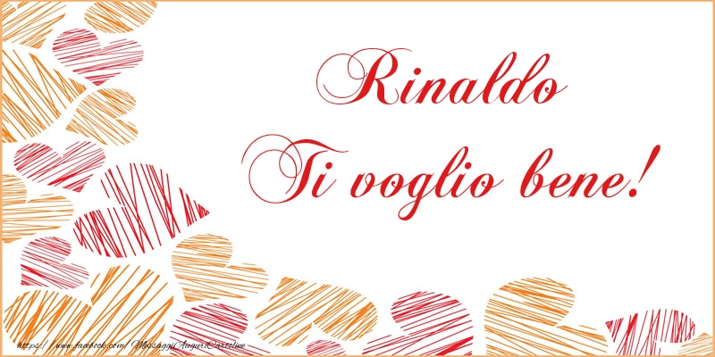 Cartoline d'amore - Cuore | Rinaldo Ti voglio bene!