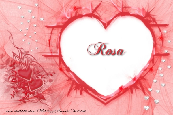  Cartoline d'amore - Cuore | Amore Rosa