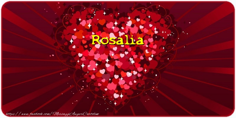  Cartoline d'amore - Cuore | Rosalia
