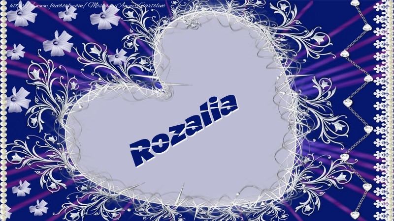Cartoline d'amore - Cuore & Fiori | Rozalia