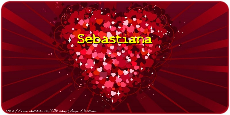  Cartoline d'amore - Cuore | Sebastiana