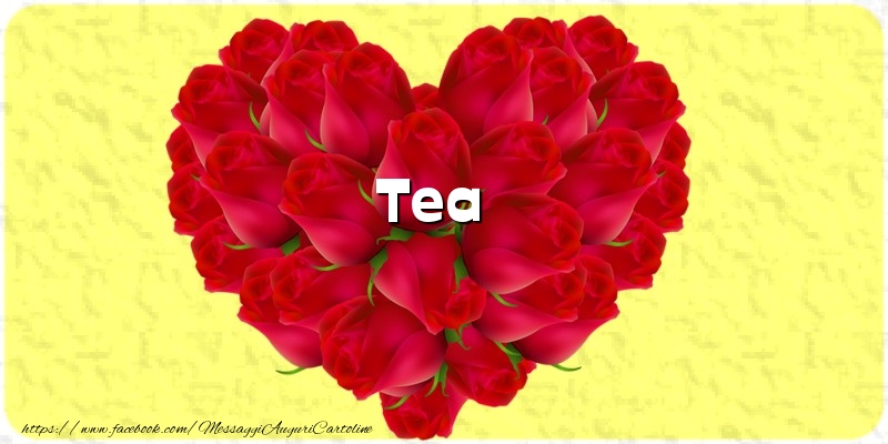  Cartoline d'amore - Cuore | Tea