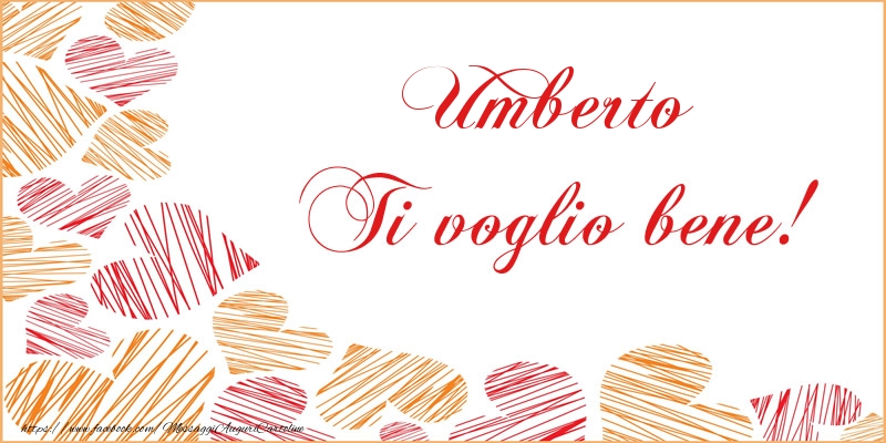  Cartoline d'amore - Cuore | Umberto Ti voglio bene!