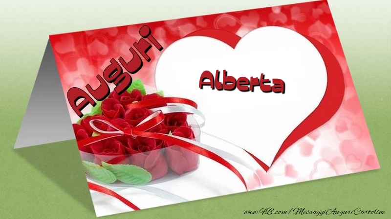  Cartoline di auguri - Regalo & Rose | Auguri Alberta