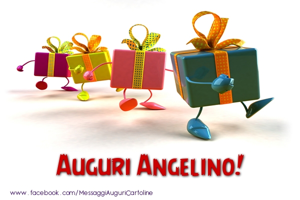 Cartoline di auguri - Regalo | Auguri Angelino!