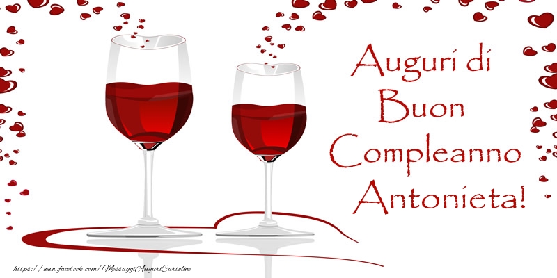  Cartoline di auguri - Champagne | Auguri di Buon Compleanno Antonieta!