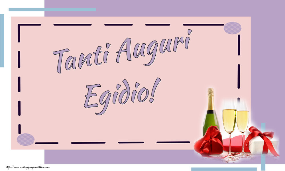  Cartoline di auguri - Champagne | Tanti Auguri Egidio!