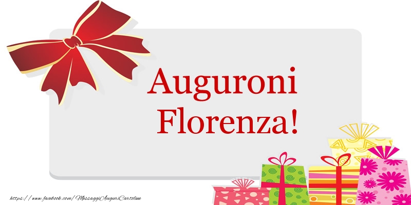 Cartoline di auguri - Regalo | Auguroni Florenza!