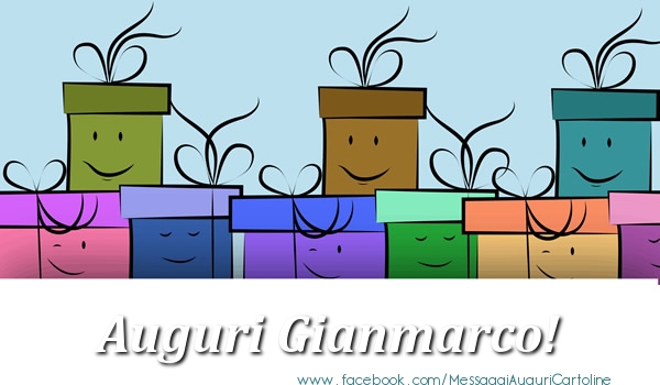  Cartoline di auguri - Regalo | Auguri Gianmarco!