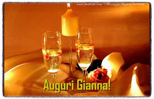  Cartoline di auguri - Champagne | Auguri Gianna