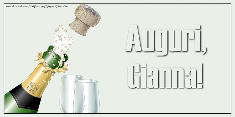  Cartoline di auguri - Champagne | Auguri, Gianna!