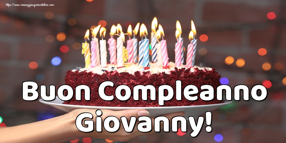 Cartoline di auguri - Torta | Buon Compleanno Giovanny!
