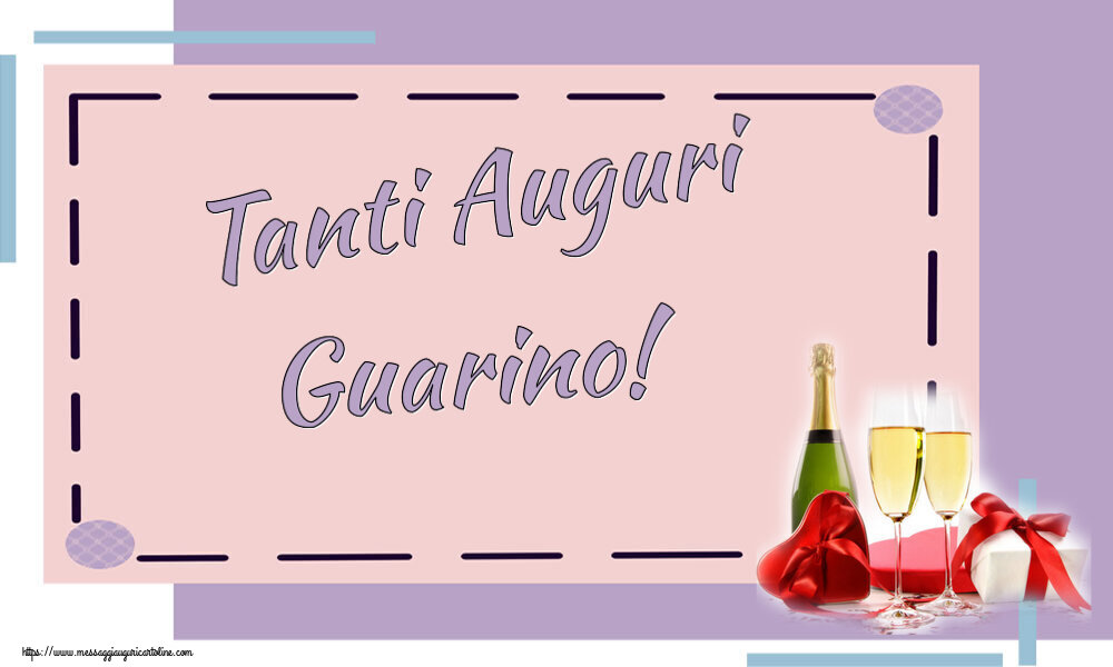  Cartoline di auguri - Champagne | Tanti Auguri Guarino!