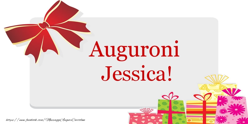  Cartoline di auguri - Regalo | Auguroni Jessica!