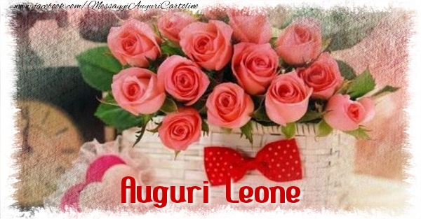 Cartoline di auguri - Mazzo Di Fiori & Rose | Auguri Leone
