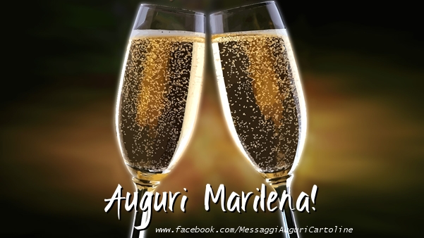 Cartoline di auguri - Champagne | Auguri Marilena!