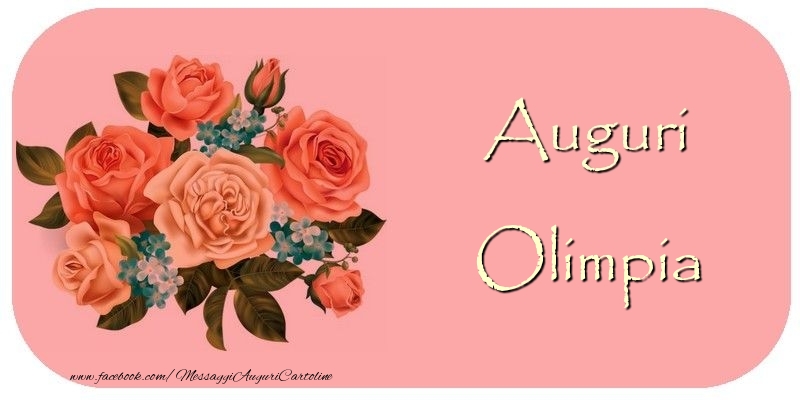  Cartoline di auguri - Rose | Auguri Olimpia