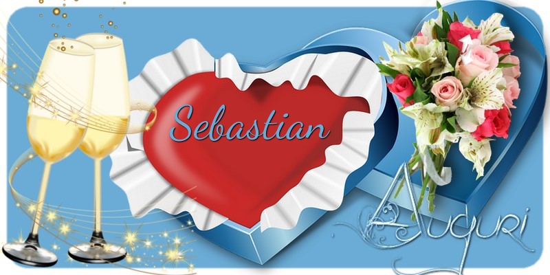 Cartoline di auguri - Auguri, Sebastian!