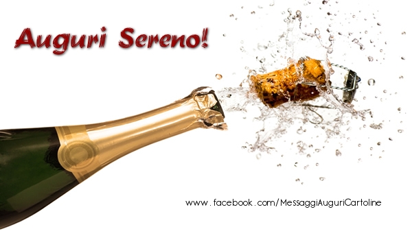  Cartoline di auguri - Champagne | Auguri Sereno!