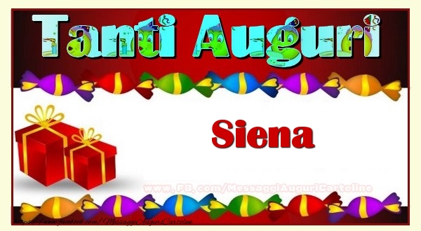 Cartoline di auguri - Emoticons & Regalo | Te iubesc, Siena!