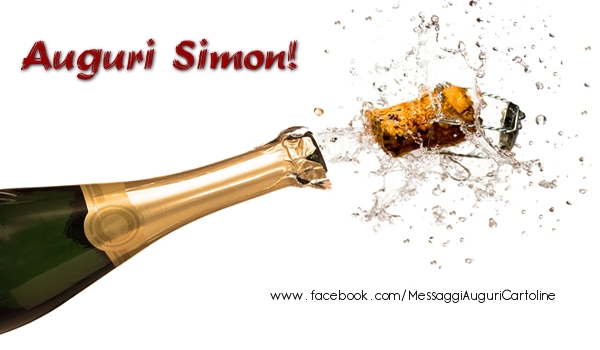  Cartoline di auguri - Champagne | Auguri Simon!