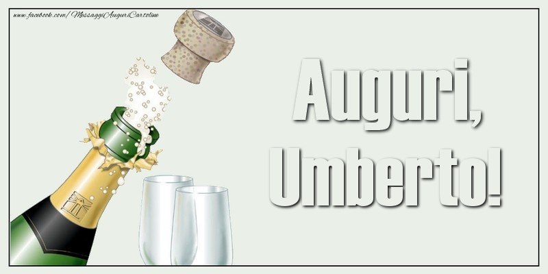  Cartoline di auguri - Champagne | Auguri, Umberto!