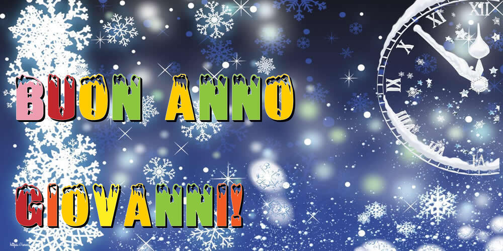  Cartoline di Buon Anno - Neve | Buon Anno Giovanni!