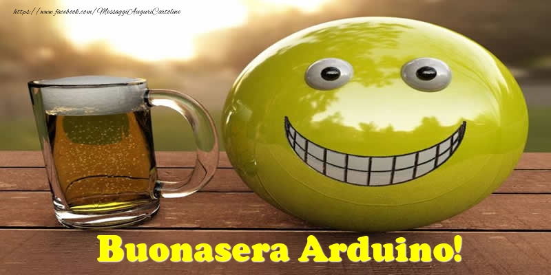 Cartoline di buonasera - Emoticons | Buonasera Arduino!