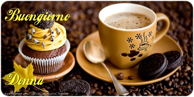  Cartoline di buongiorno - Caffè & Torta | Buongiorno Donna