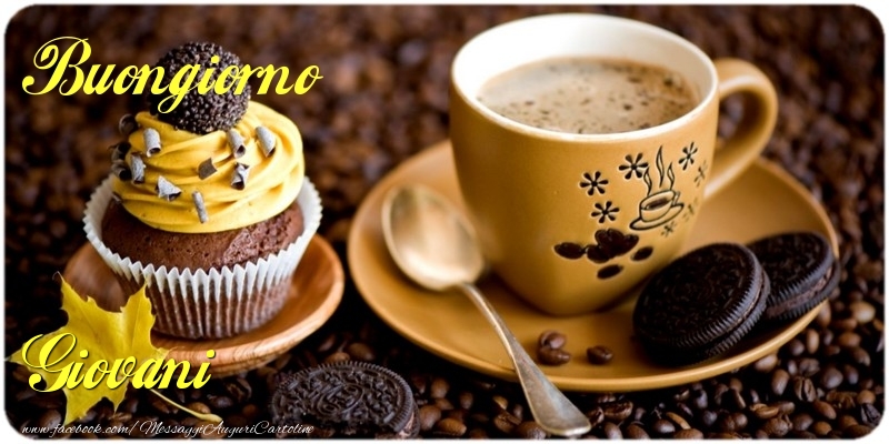 Cartoline di buongiorno - Caffè & Torta | Buongiorno Giovani