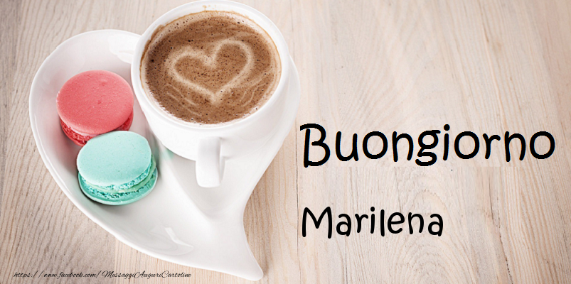 Cartoline di buongiorno - Caffè | Buongiorno Marilena