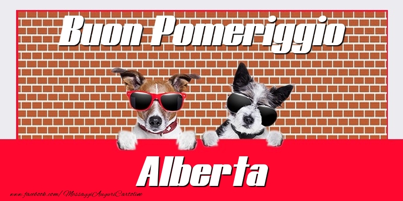 Cartoline di buon pomeriggio - Buon Pomeriggio Alberta