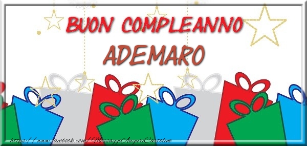  Cartoline di compleanno - Regalo | Buon compleanno Ademaro