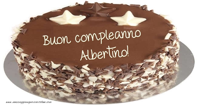 Cartoline di compleanno - Buon compleanno Albertino!
