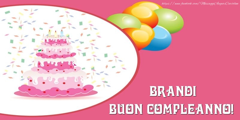  Cartoline di compleanno -  Torta per Brandi Buon Compleanno!