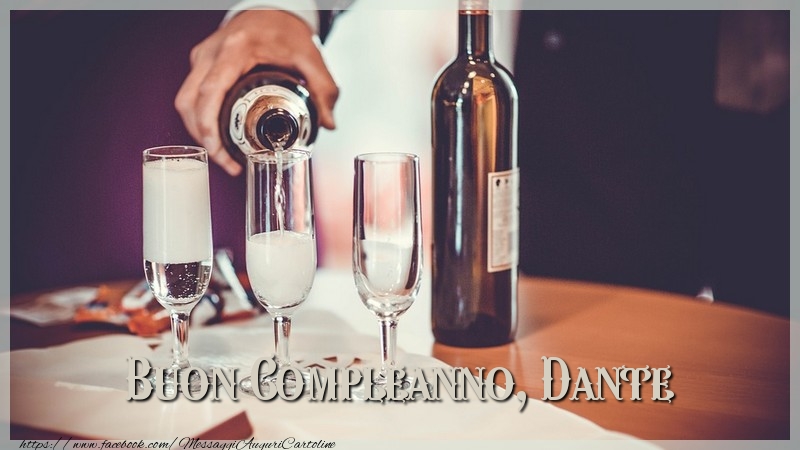  Cartoline di compleanno - Champagne | Buon compleanno, Dante