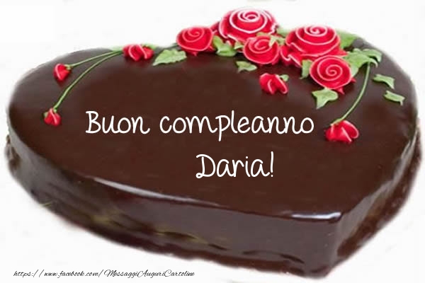  Cartoline di compleanno - Torta | Buon compleanno Daria!