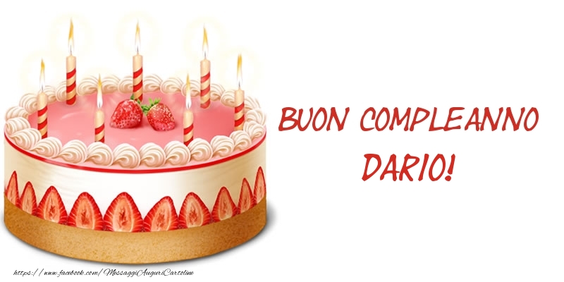 Compleanno Torta Buon Compleanno Dario!