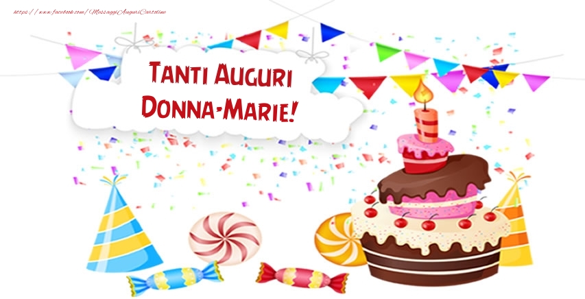 Cartoline di compleanno - Tanti Auguri Donna-Marie!