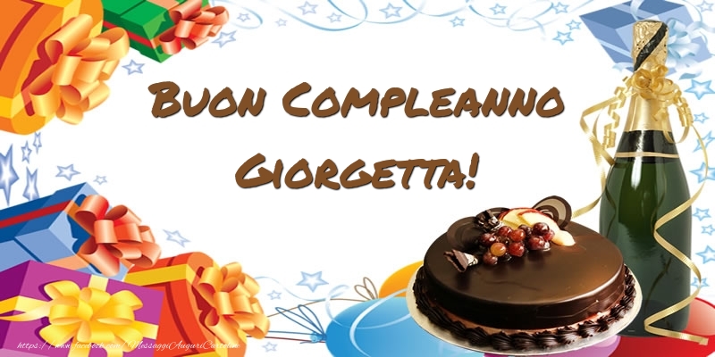 Cartoline di compleanno - Buon Compleanno Giorgetta!